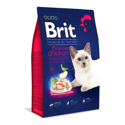 Brit Premium by Nature Cat Sterilized - kuřecí 1,5 kg