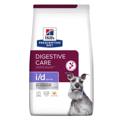 Hill's Prescription Diet i/d Low Fat Digestive Care suché krmivo pro psy 1,5 kg