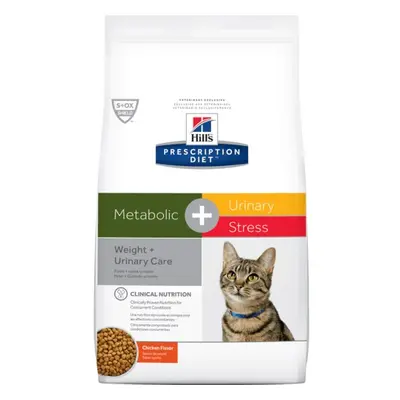 Hill's Prescription Diet Metabolic + Urinary Stress suché granule pro kočky 1,5 kg