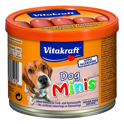 Vitakraft Dog Minis hovězí klobása za odměnu pro psy g