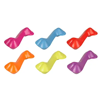 Flamingo Rubber Bone - barevná gumová kost cm