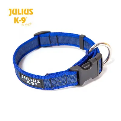 Julius-K9 Color & Gray pogumovaný modrý obojek cm / mm (220CG-B)