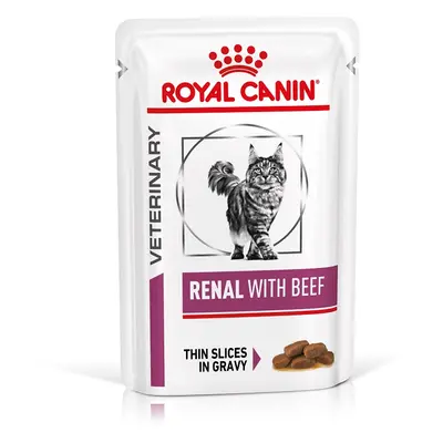 Royal Canin Feline Renal with Beef Wet - kapsičky x g