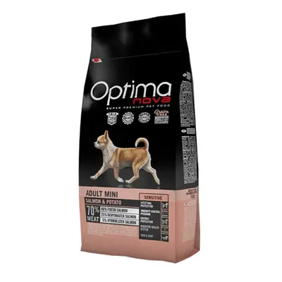 Visán Optimanova Dog Adult Mini Sensitive Salmon & Potato kg