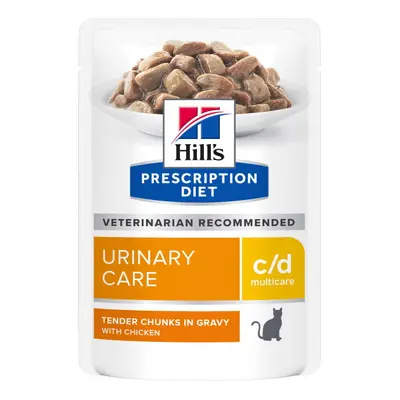 Hill's Prescription Diet c/d Multicare Urinary Care krmivo pro kočky - kapsička x g