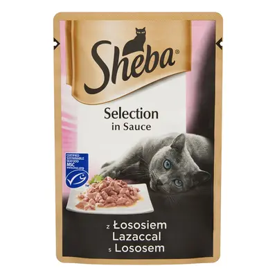 Sheba Selection kapsičky s lososem x g