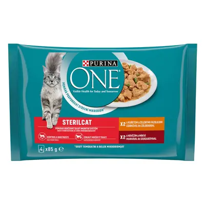 Purina ONE Sterilcat s kuřecím a hovězím x g