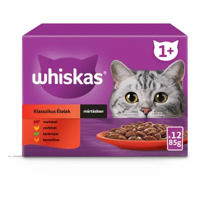 Whiskas klasické výběrové kapsičky pro dospělé kočky x g