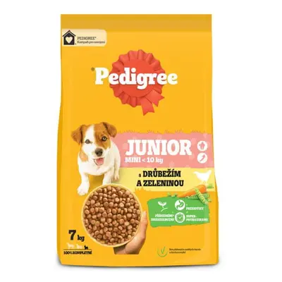 Pedigree Junior suché krmivo pro psy - drůbež, zelenina kg