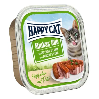 Happy Cat Minkas Duo - drůbeží a jehněčí x g