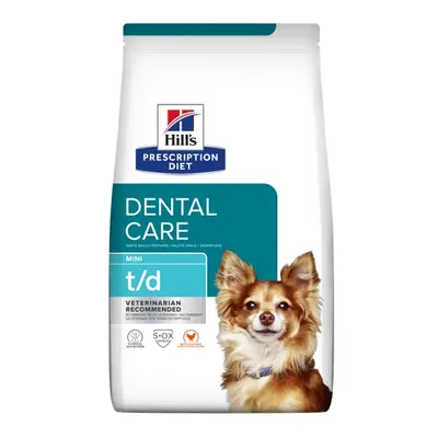 Hill's Prescription Diet t/d Mini Dental Care suché krmivo pro psy kg