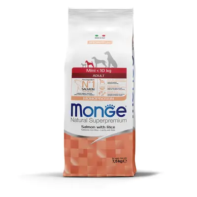 Monge Speciality Line Mini Adult Monoprotein suché krmivo pro psy - losos, rýže 2,5 kg