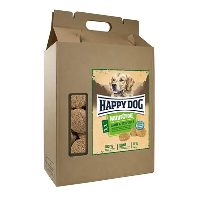 Happy Dog NaturCroq šušenky - Lamm & Reis Taler kg