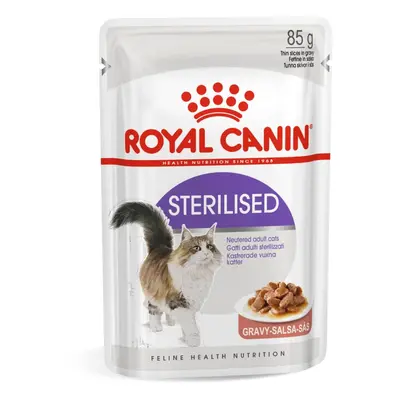 Royal Canin Sterilised Gravy - vlhké krmivo v omáčce pro sterilizované dospělé kočky x g