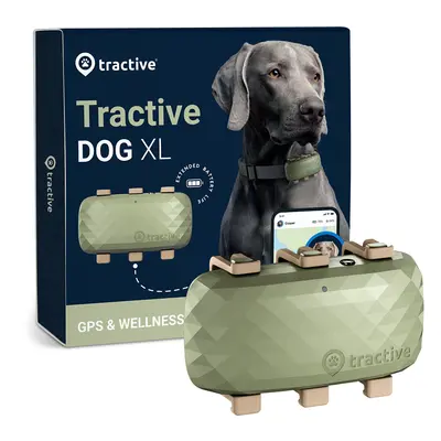 Tractive Dog - GPS tracker pro psy Zelený