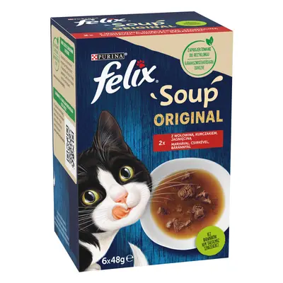 Felix Soup lahodný výběr - s hovězím, kuřetem a jehněčím x g