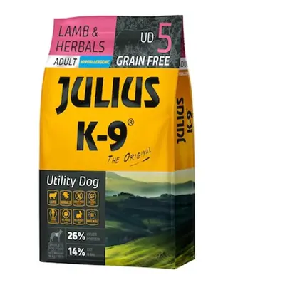 Julius K-9 Utility Dog Hypoallergenic Adult Small - jehněčí a bylinky kg