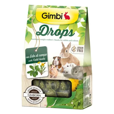 Gimbi Drops Snack s polními bylinkami g