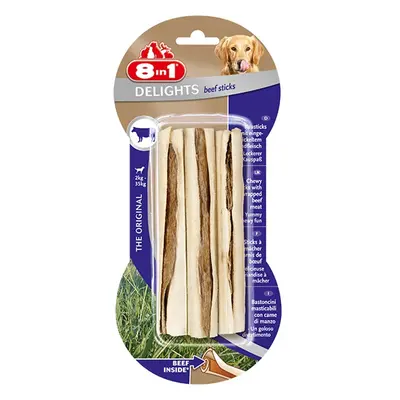 8 in Delights Beef Sticks - žvýkací tyčinka ks/balení