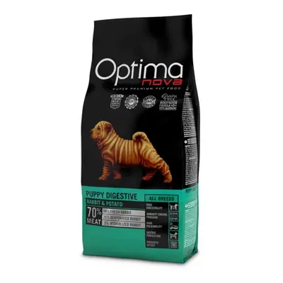 Visán Optimanova Dog Puppy Digestive Rabbit & Potato kg