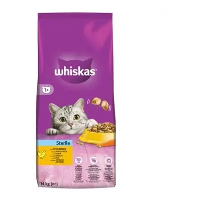 Whiskas Sterile suché krmivo pro kočky 1,4 kg