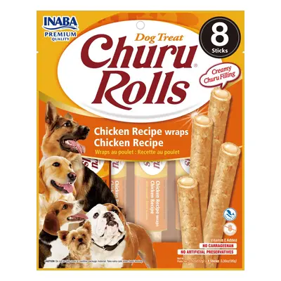 INABA Dog Churu Rolls - Kuře x g