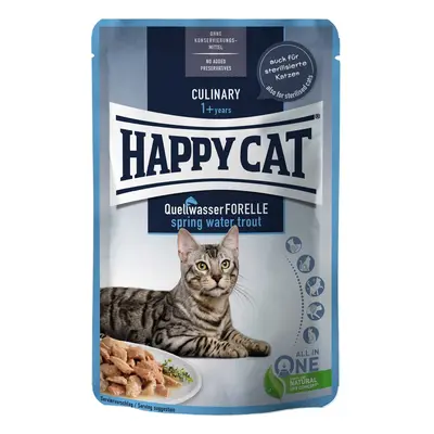 Happy Cat Culinary Quellwasser Forelle kapsičky - Pstruh x g