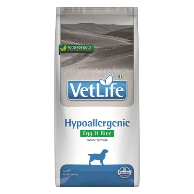 Vet Life Dog Hypoallergenic Egg & Rice kg