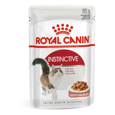 Royal Canin Instinctive Gravy - vlhké krmivo s omáčkou pro dospělé kočky x g