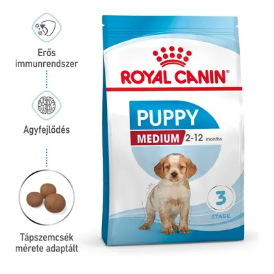 Royal Canin Medium Puppy - granule pro štěňata psů středních plemen kg