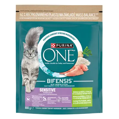 Purina ONE Bifensis Adult Sensitive Turkey 0,8 kg