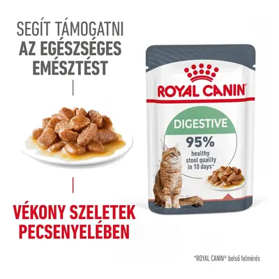 Royal Canin Digestive Care - vlhké krmivo s omáčkou pro dospělé kočky s citlivým trávením x g