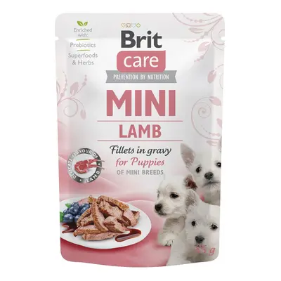 Brit Care Mini Fillets in Gravy for Puppies - Lamb x g