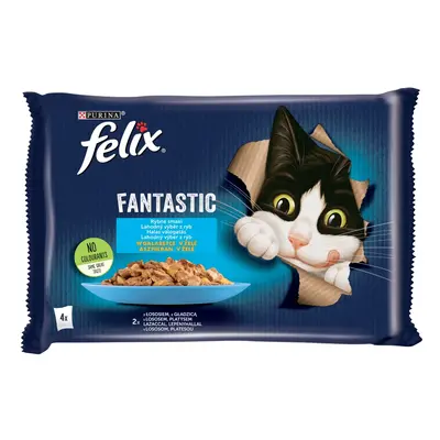 Felix Fantastic lahodný výběr v želé - s lososem a platýsem x g