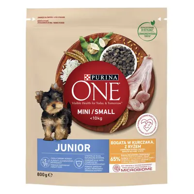 Purina ONE Mini Junior granule pro psy 0,8 kg