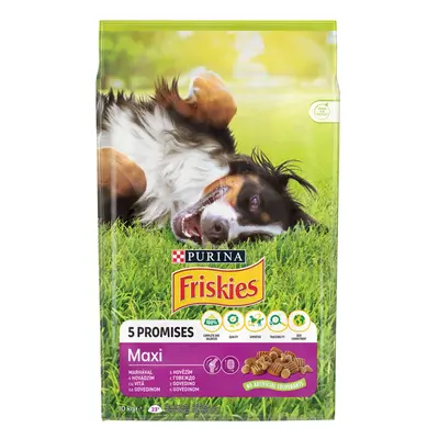 Friskies Maxi granule pro psy - s hovězím kg