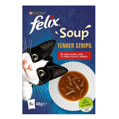 Felix Soup Tender Strips Lahodný výběr x g