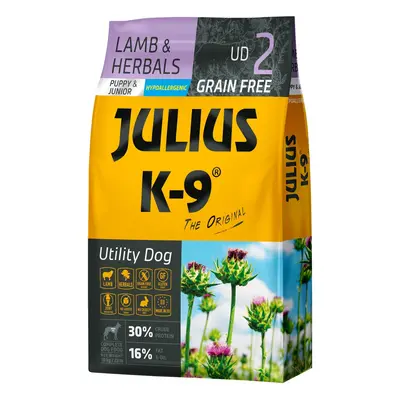 Julius K-9 Grain Free Puppy & Junior Utility Dog - Lamb & Herbals kg (311159)