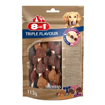 8 in Triple Flavour Skewers pamlsky g