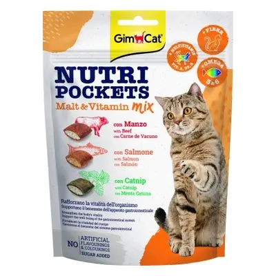 GimCat Nutri Pockets Slad & Vitamín Mix g