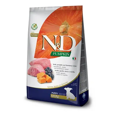 N&D Pumpkin Dog Puppy Mini Lamb & Blueberry 2,5 kg