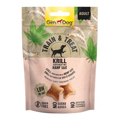 GimDog Train & Treat Krill & Hanfsaat snack g