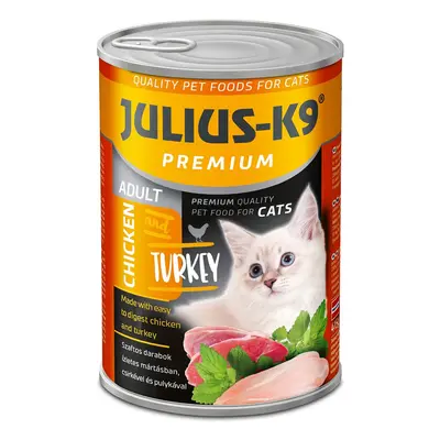 Julius-K9 Adult - Chicken & Turkey konzerva pro kočky x g