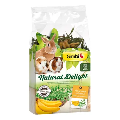 Gimbi Natural Delight - ovesná tráva a banán g