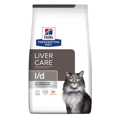 Hill's Prescription Diet l/d Liver Care suché krmivo pro kočky 1,5 kg