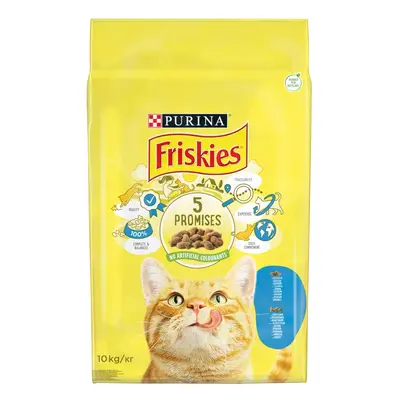 Friskies granule pro kočky - s lososem a přidanou zeleninou kg