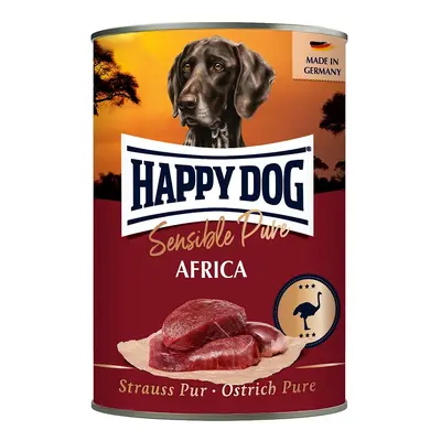 Happy Dog Sensible Pure Africa - konzerva, pštrosí maso g