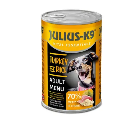 Julius-K9 Vital Essentials Adult Menu - Turkey & Rice g