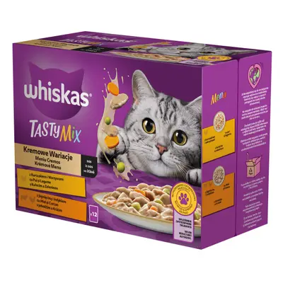 Whiskas Tasty Mix Creamy Creations smíšený výběr v kapsičkách x g