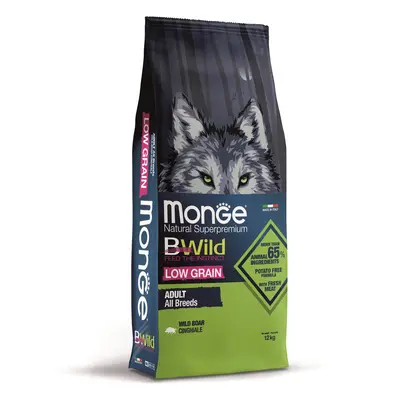 Monge BWild Low Grain All Breeds Adult suché krmivo pro psy - divočák 2,5 kg